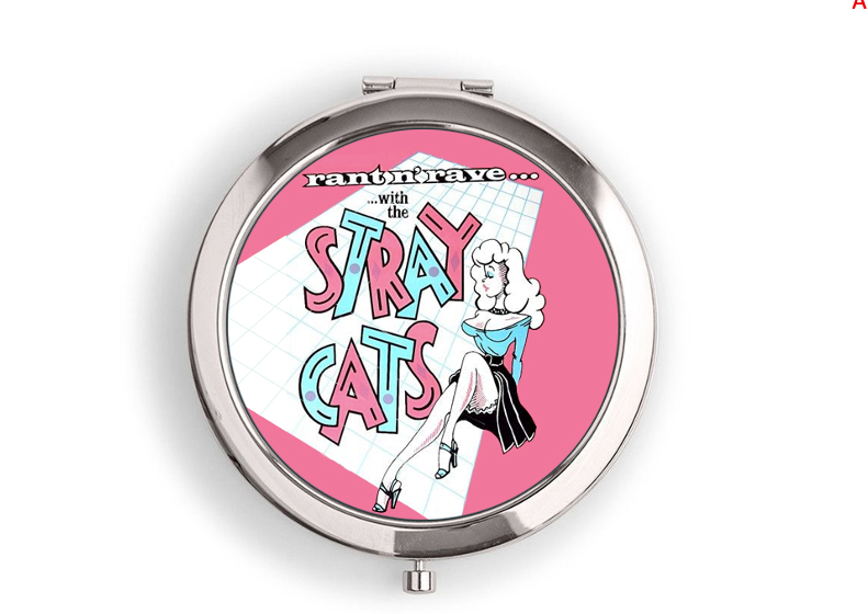 Compact Mirror - Pink Pin UP
