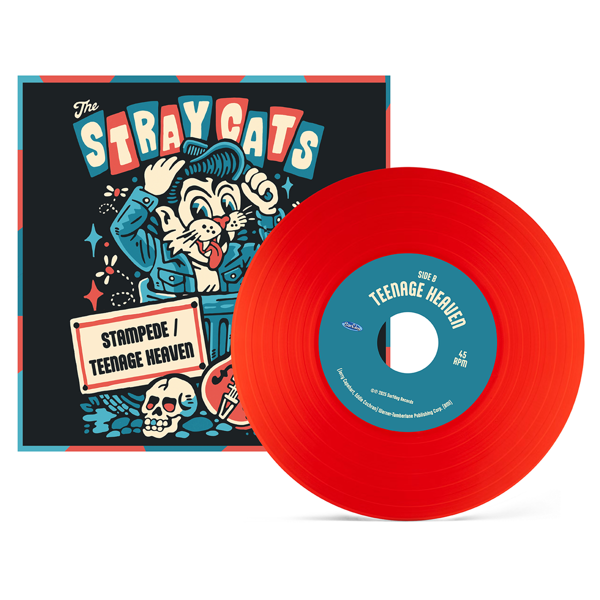 Stampede / Teenage Heaven 7" Red Vinyl (PREORDER)