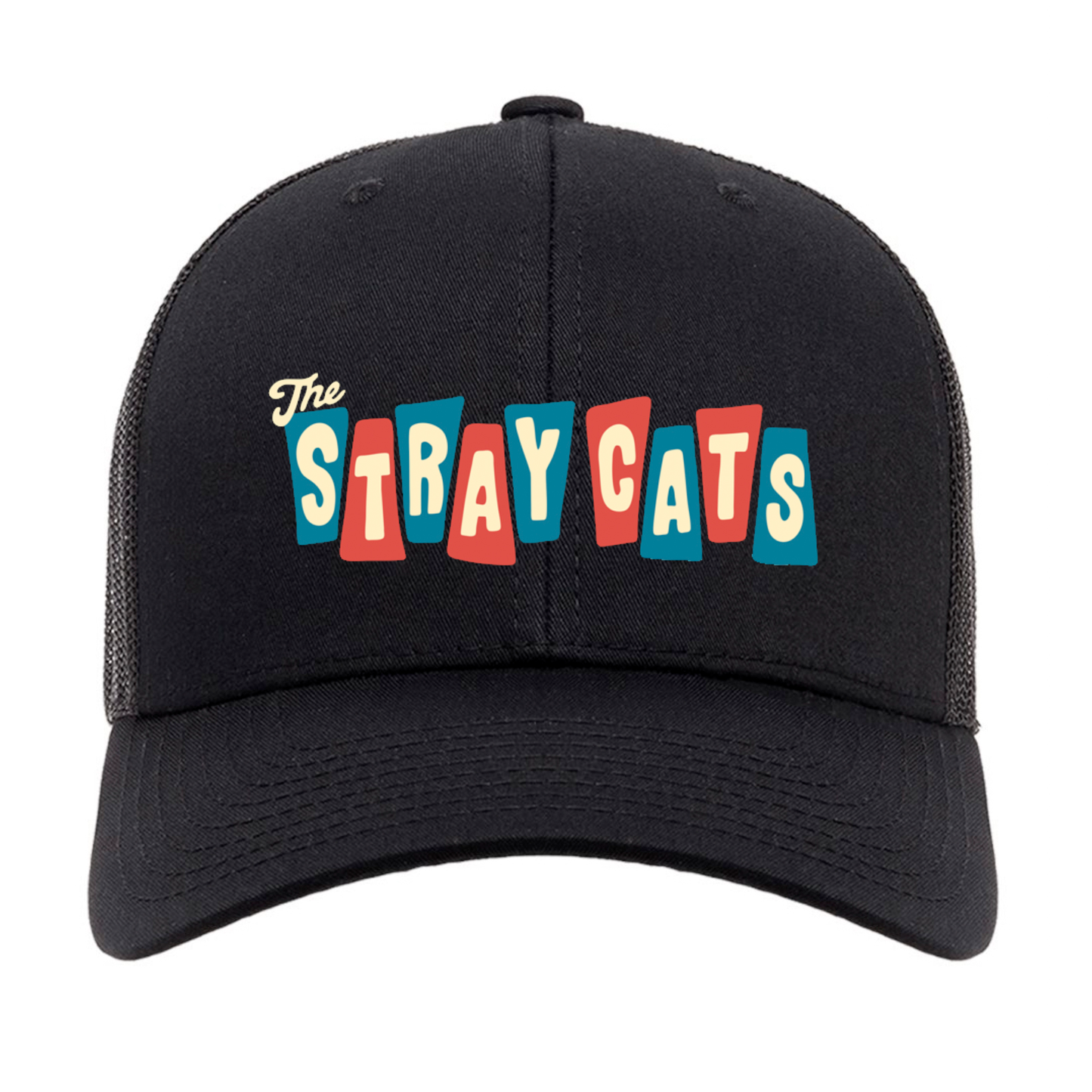 The Stray Cats Tile Logo Embroidered Cap