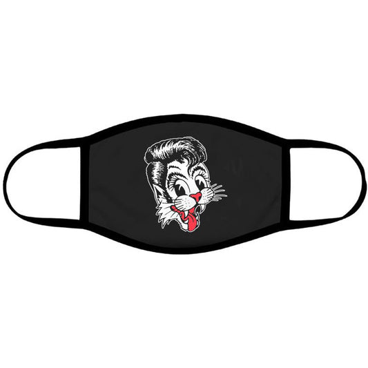 Cat Head Logo Face Mask
