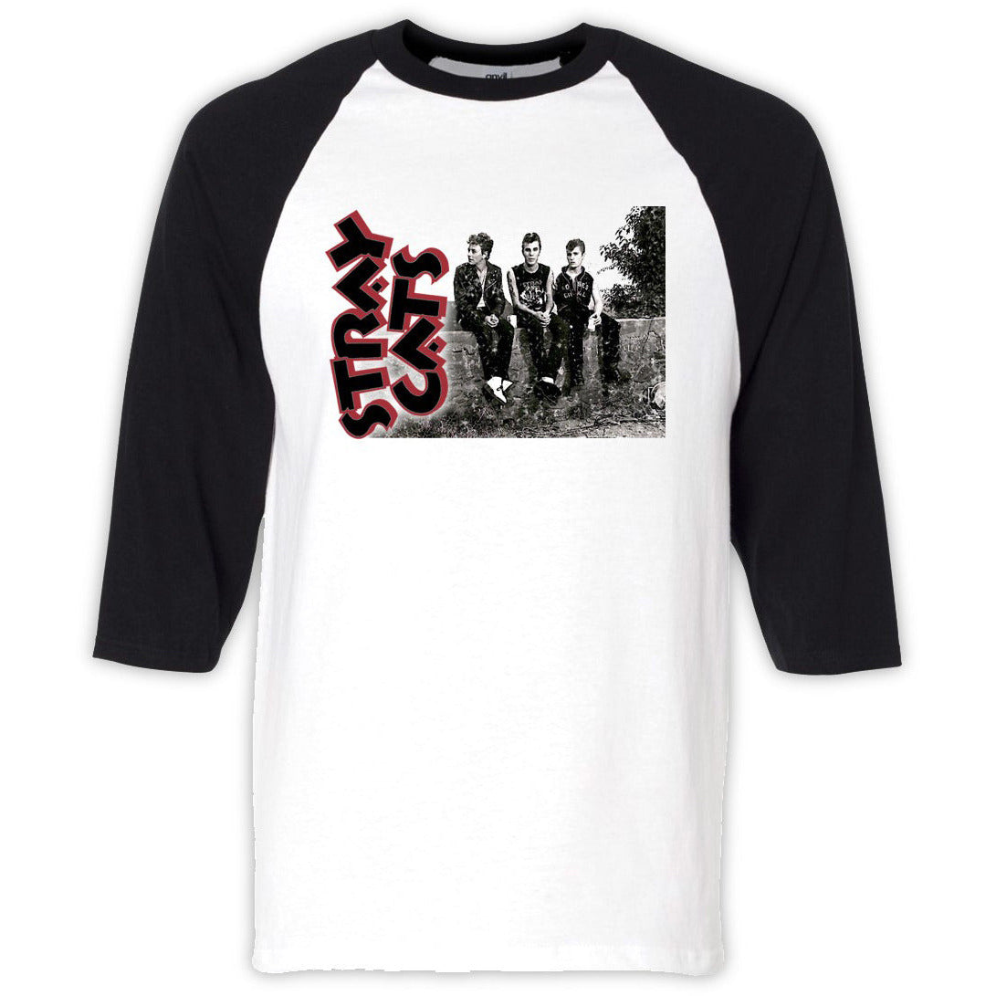 Stray Cats - Three Cats Baseball Jersey