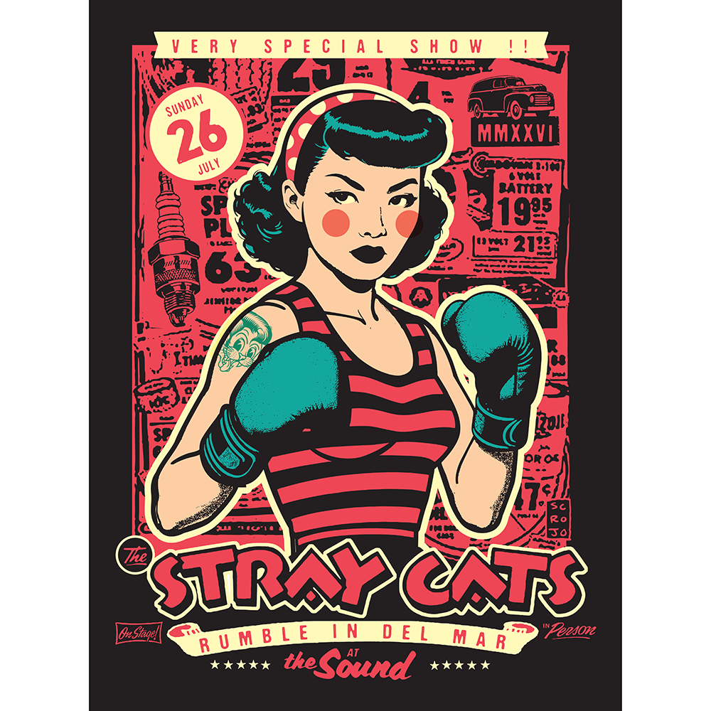 2026 Tour Poster - Del Mar California