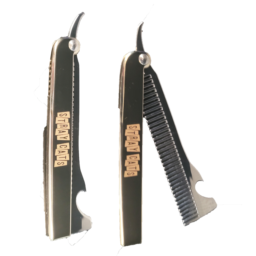 Stray Cats Cat Logo Comb The Stray Cats