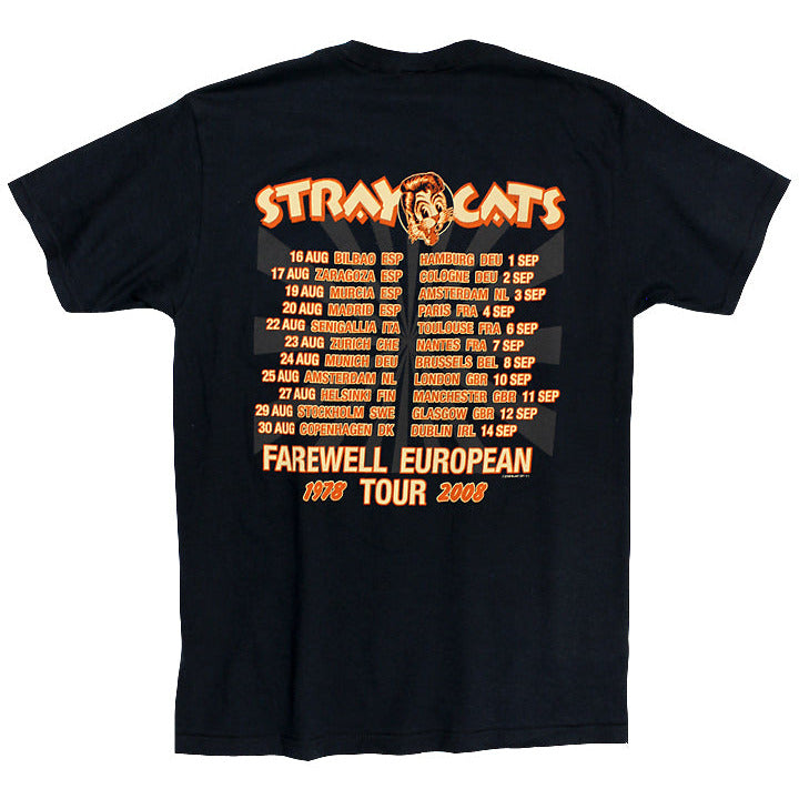 Stray Cats - Farewell European Tour T-Shirt